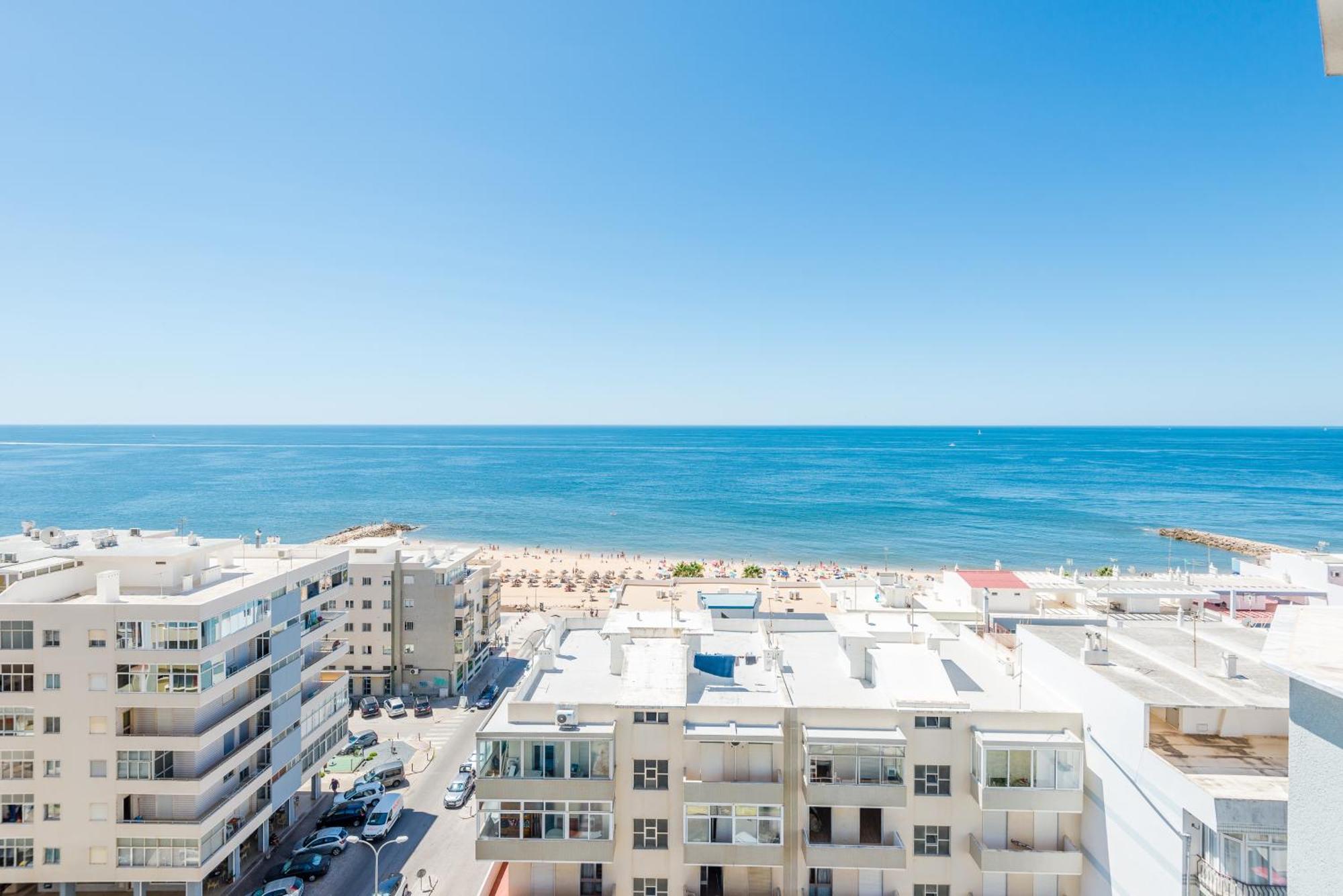Vista Mar Apartment Quarteira Bagian luar foto