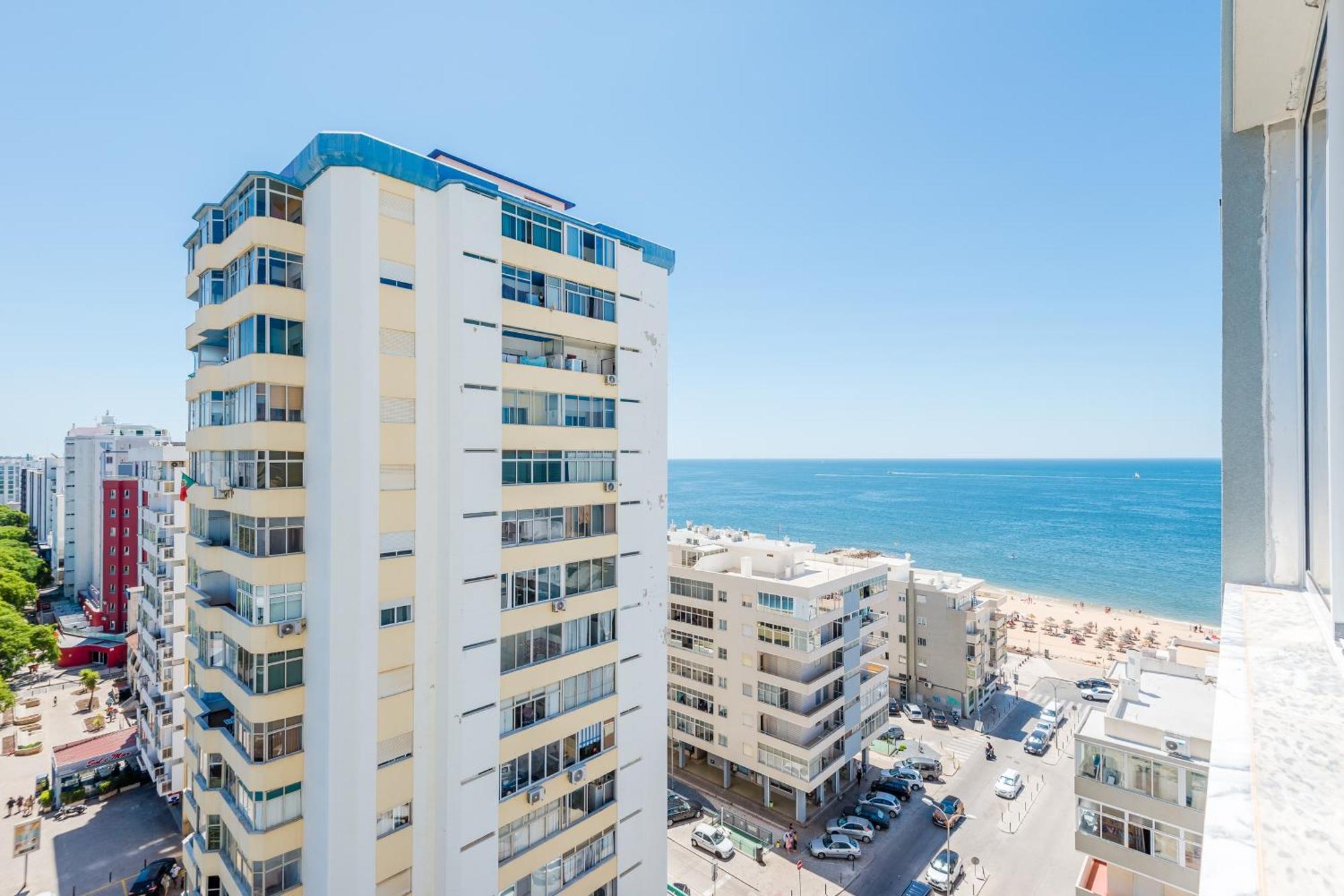 Vista Mar Apartment Quarteira Bagian luar foto