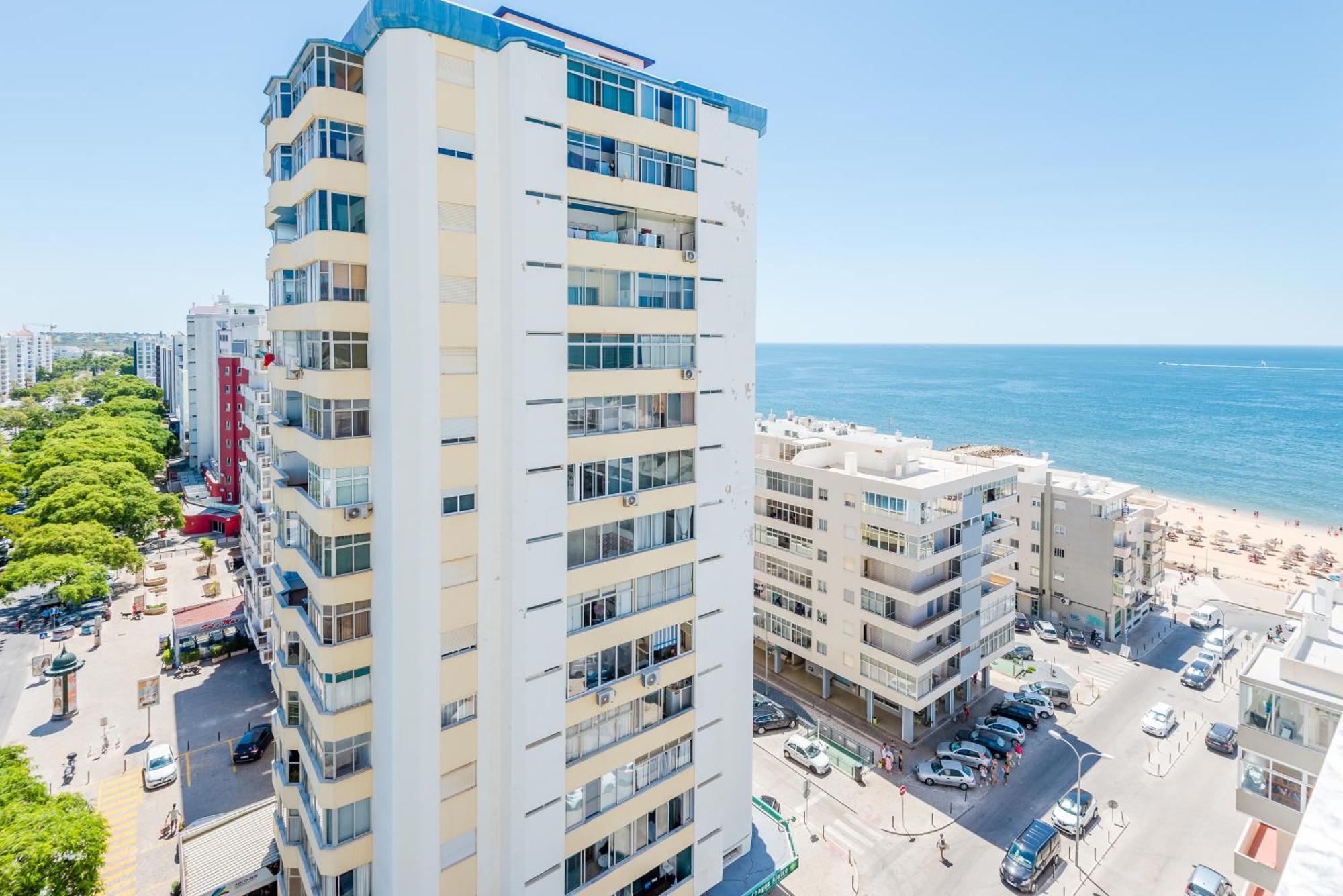 Vista Mar Apartment Quarteira Bagian luar foto